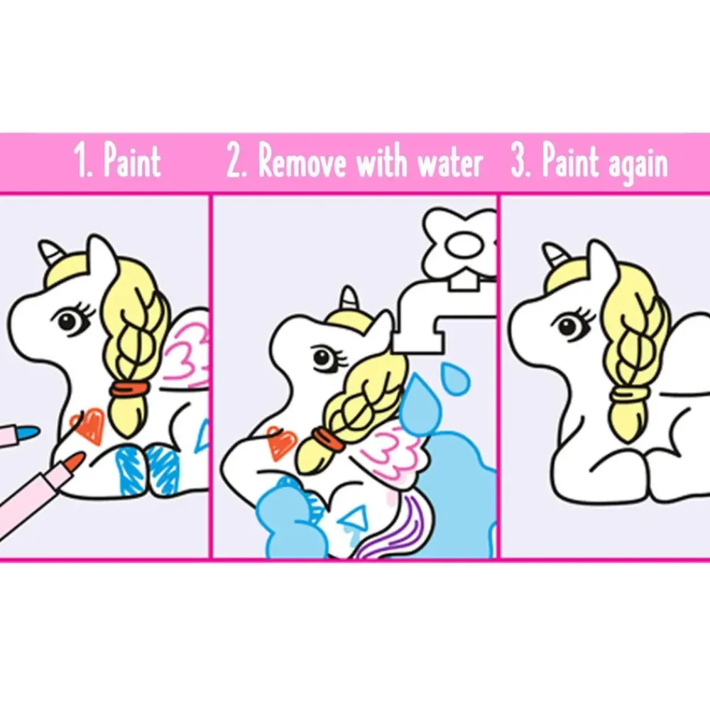 set Para Colorear Unicornio^Ylvi Best